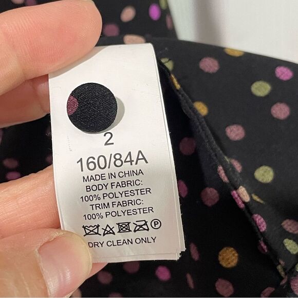 Kate Spade Disco Dots Shirtdress *missing the belt* Size 2 - Picture 7 of 8